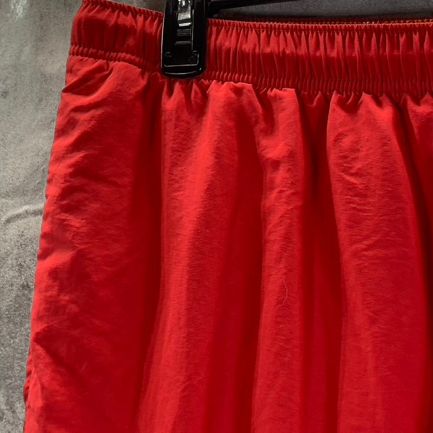 TOMMY HILFIGER Men's Ribbon Red Naples Coast Pull-On Swimtrunks SZ 2XL