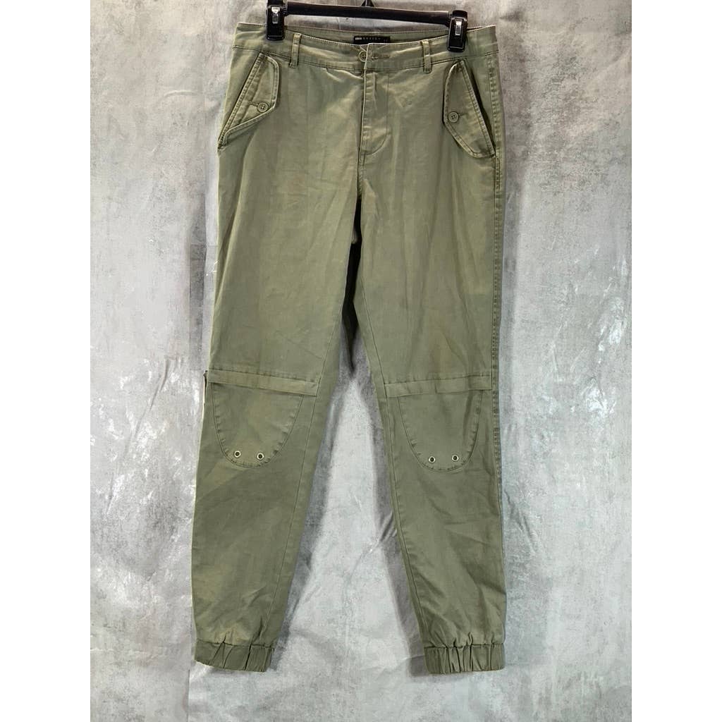 ASOS Men's Olive Cap-Knee Jogger Pants SZ 30X30