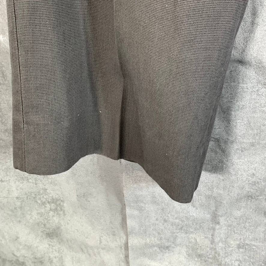 BANANA REPUBLIC Men's Brown Gray Tailored Slim-Fit Non-Iron Dress Pants SZ 34X30