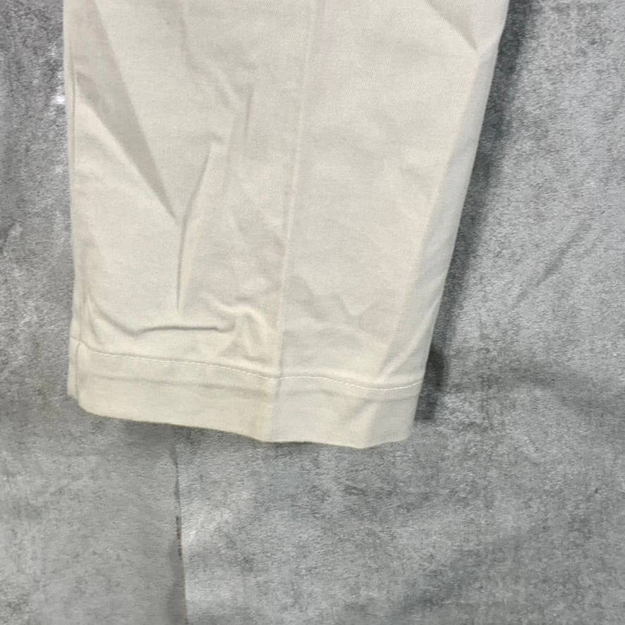 J.CREW Men's Beige Mercantile Flex Slim-Fit Chino Pants SZ 33X32