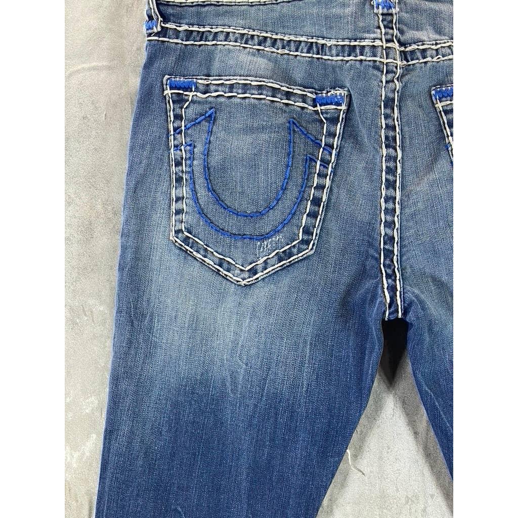 TRUE RELIGION Men's Blue Rocco Relaxed Skinny Jeans SZ 32