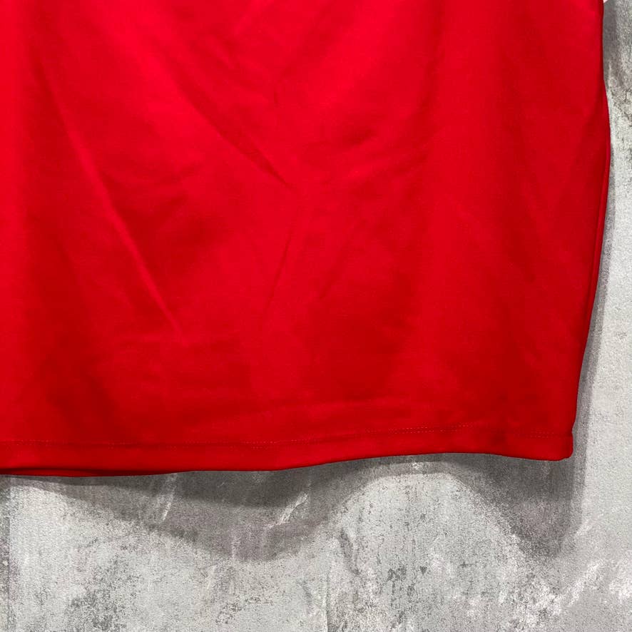 B. DARLIN Red Bodycon Mini Skirt SZ 13/14