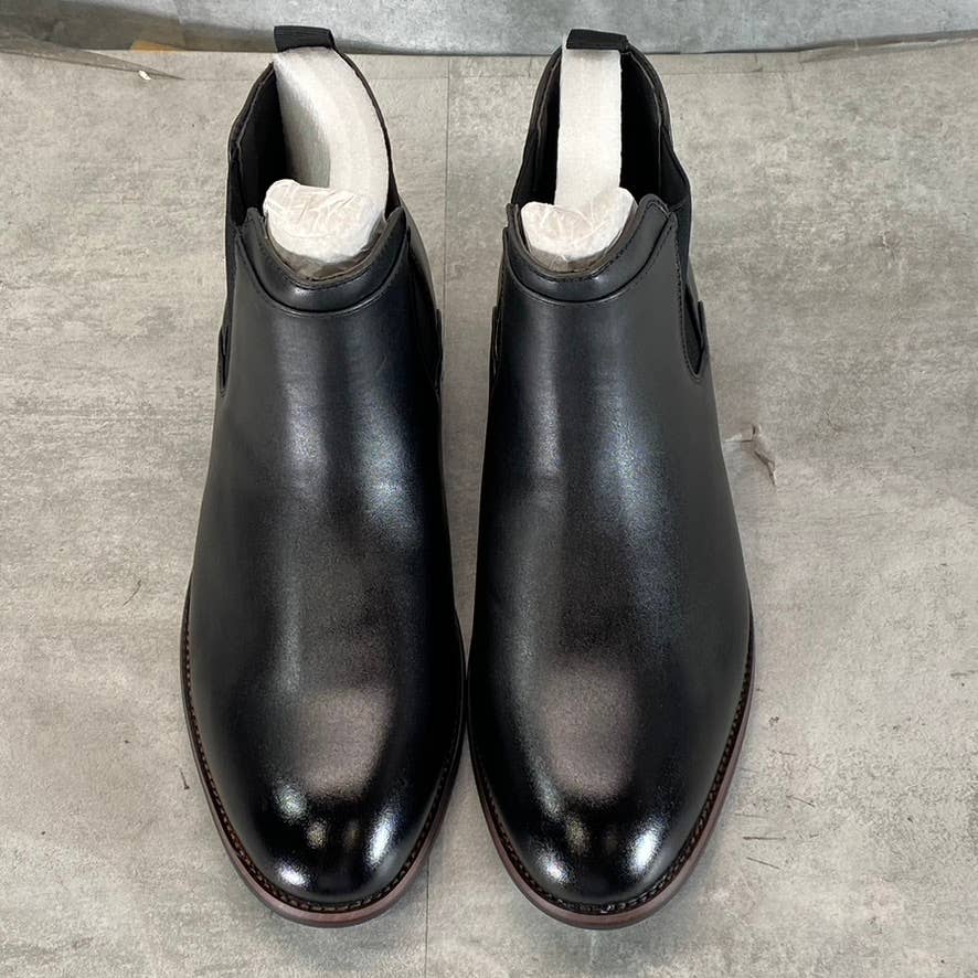 VANCE CO. Men's Wide Width Black Landon Pull-On Dress Boots SZ 11W