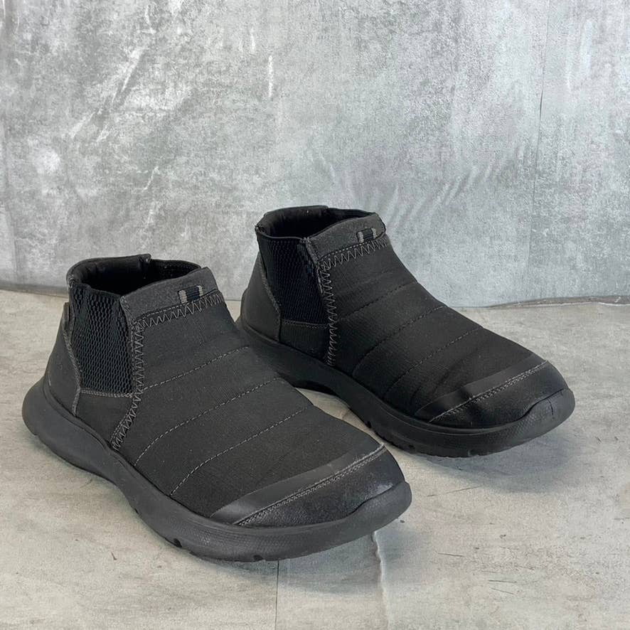 NUNN BUSH Men's Black Bushwacker Slip-On Ankle Boots SZ 9