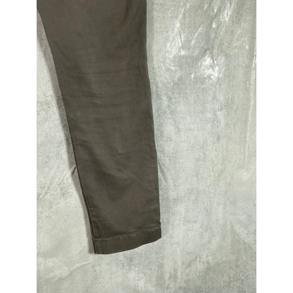 J.CREW Men's Onyx Grey 250 Stretch Skinny-Fit Chino Pants SZ 31X30