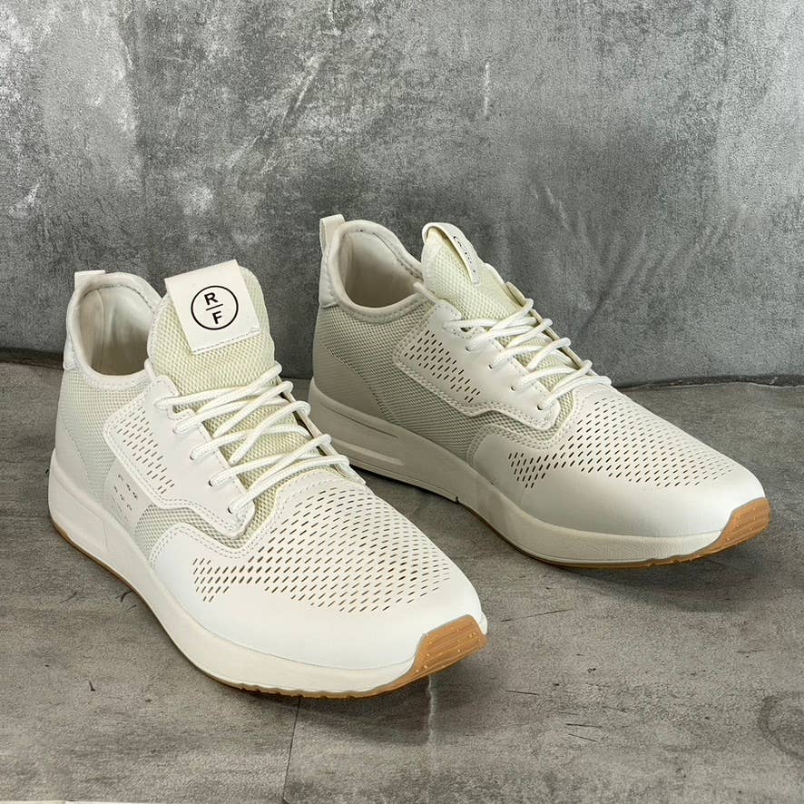 RESERVED FOOTWEAR NEW YORK Men's White The Chantrey Lace-Up Sneakers SZ 10.5