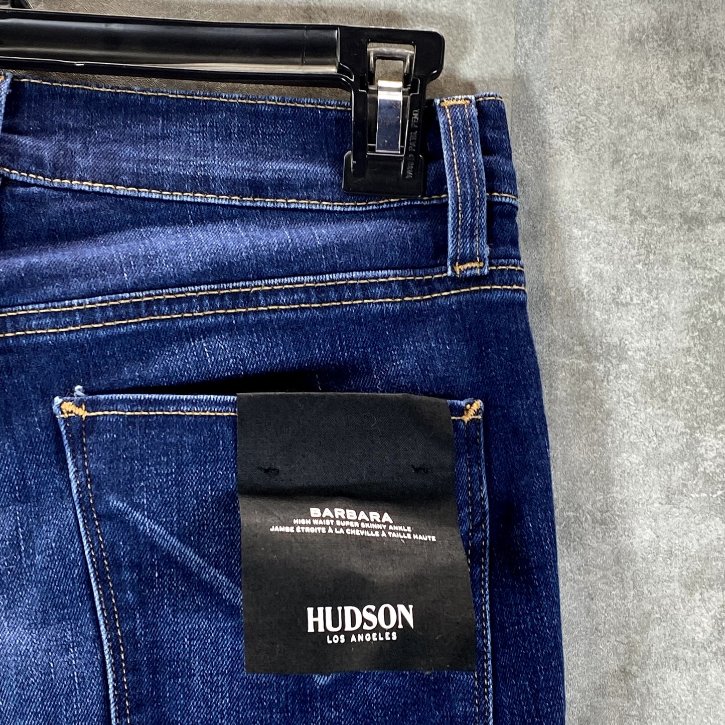HUDSON Women's Flynn Barbara High-Rise Super Skinny Ankle Jeans SZ 26