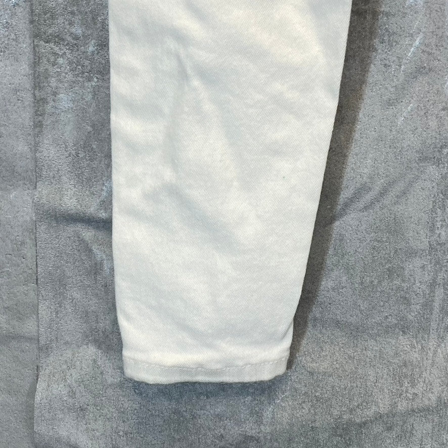ABOUND Women's White High-Rise Skinny Denim Jeans SZ 28