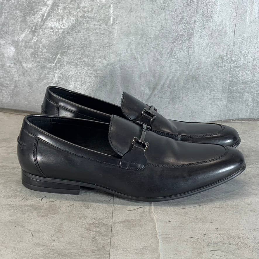 ALFANI Men's Black Otis Bit Moc-Toe Slip-On Loafers SZ 11