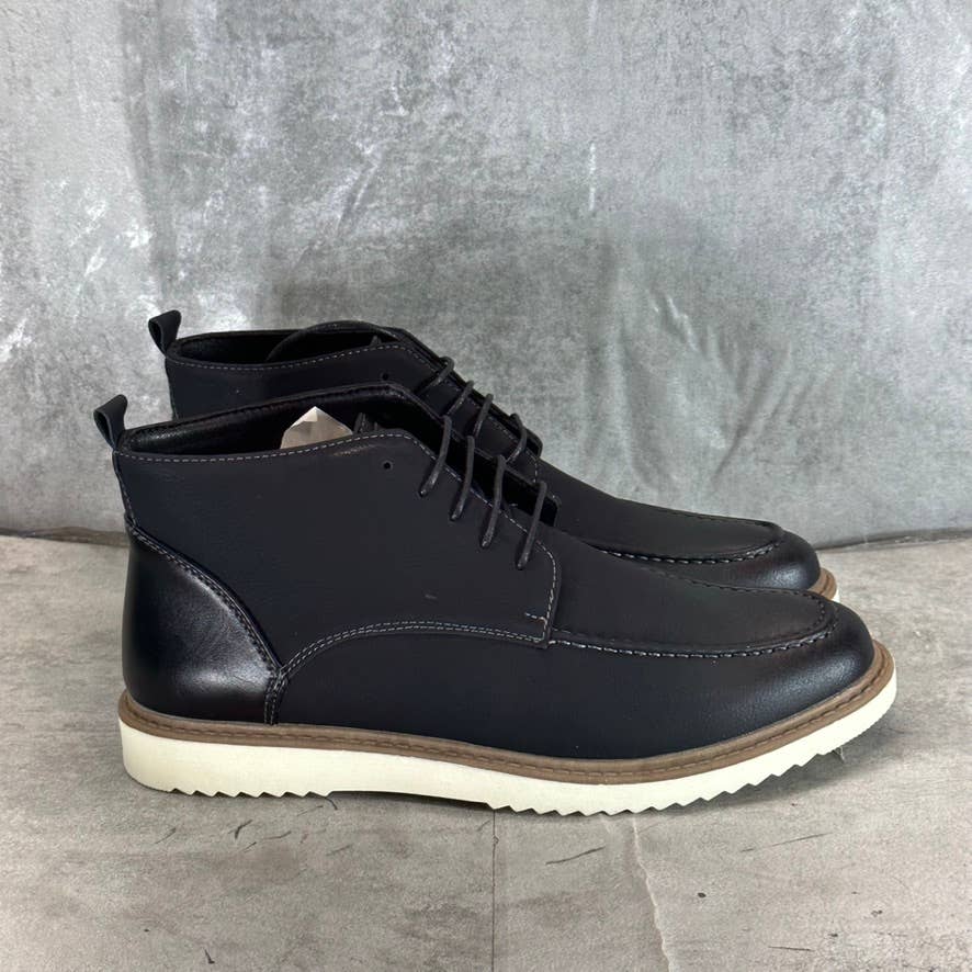 NEW YORK & COMPANY Men's Black Hurley Lace-Up Chukka Boots SZ 9.5