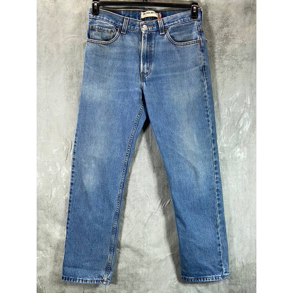 LEVI STRAUSS & CO Men's Medium Wash 505 Regular-Fit Jeans SZ 33X32