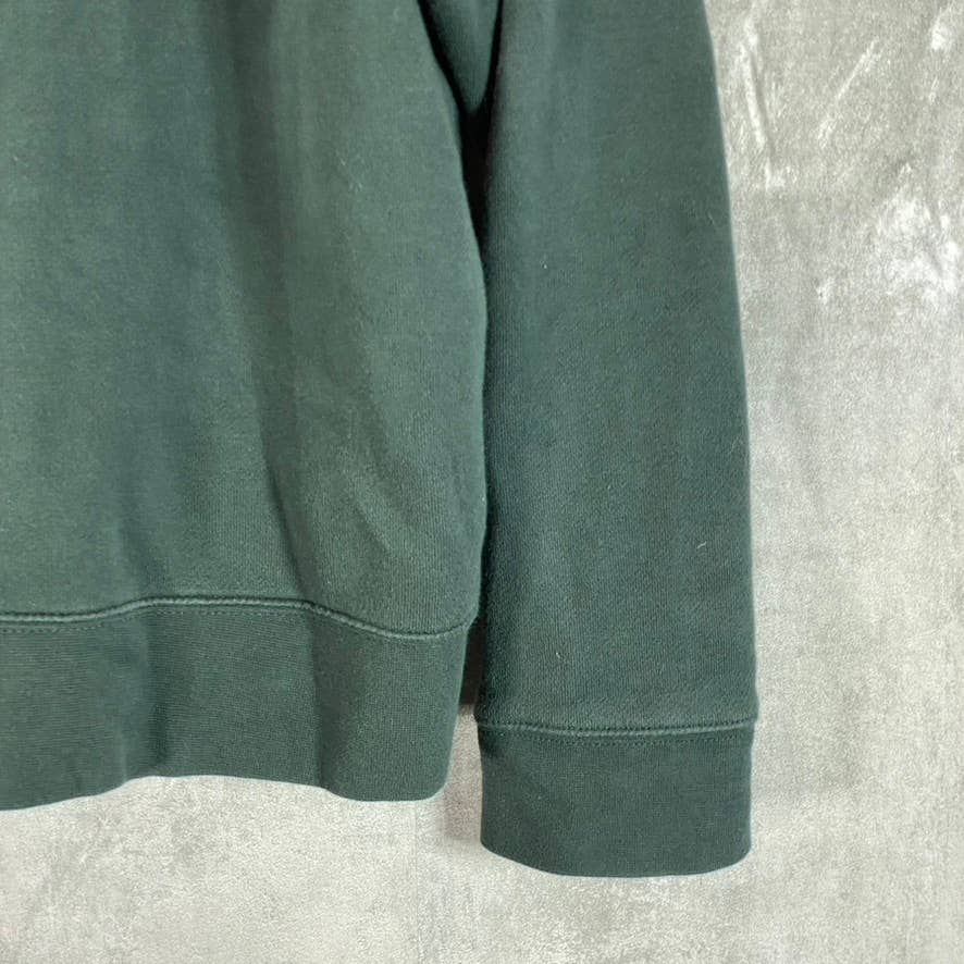 MADEWELL MWL Men's Hemlock Green Betterterry Pullover Hoodie Sweatshirt SZ L