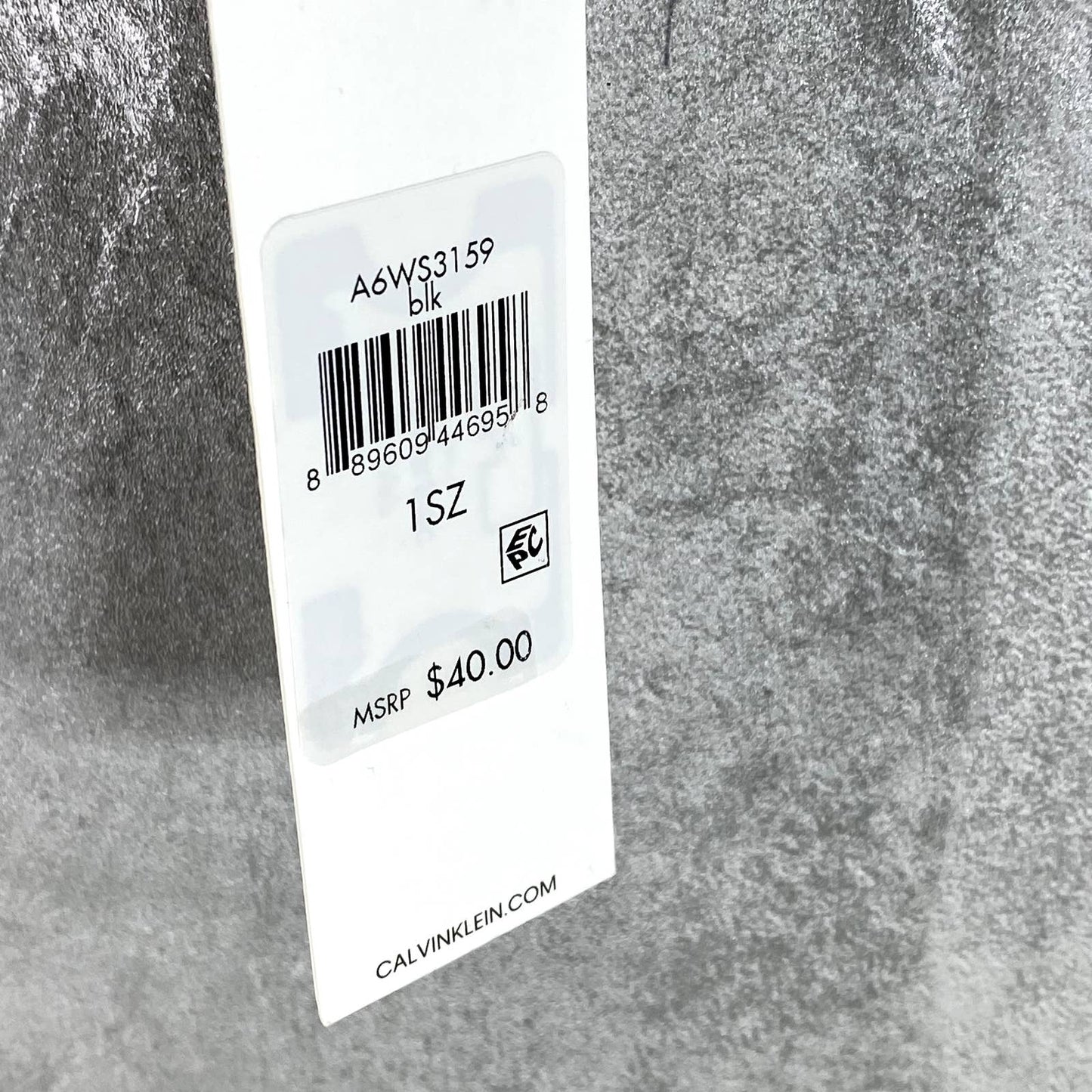 CALVIN KLEIN Women's Black Solid Chambray Lightweight Scarf SZ OS