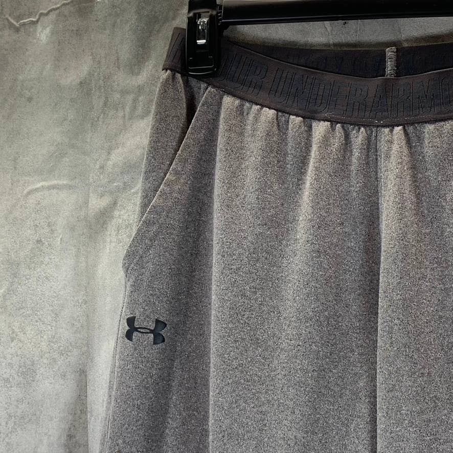 UNDER ARMOUR Men's Grey Heatgear Loose Pull-On Jogger SZ S