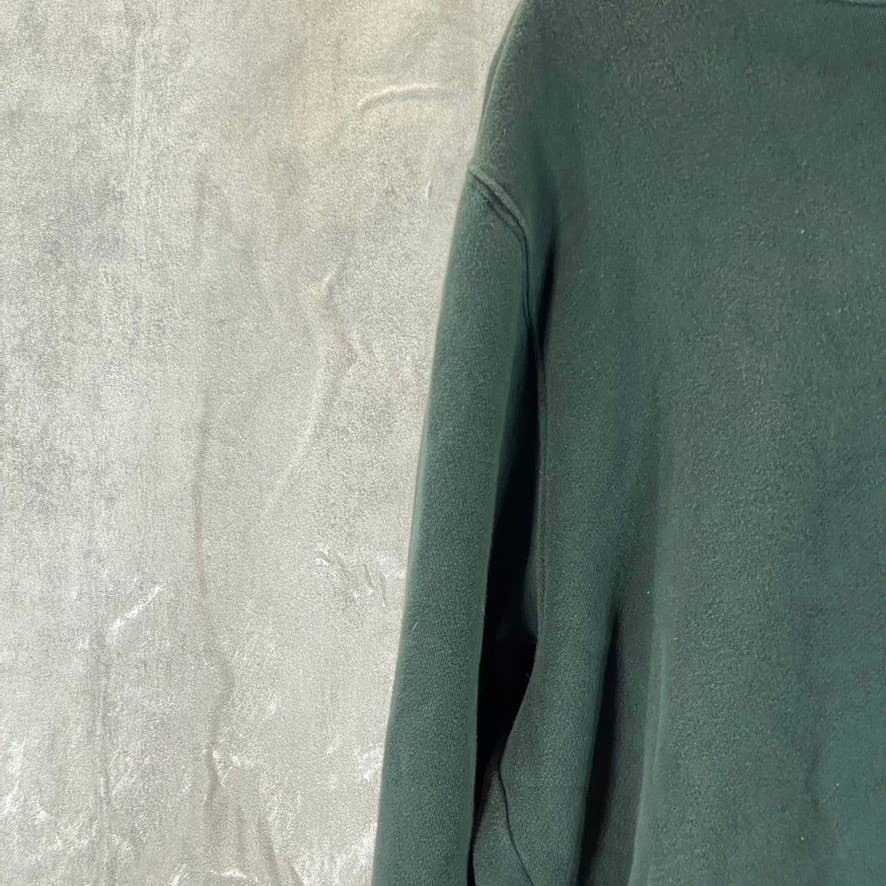 MADEWELL MWL Men's Hemlock Green Betterterry Pullover Hoodie Sweatshirt SZ L