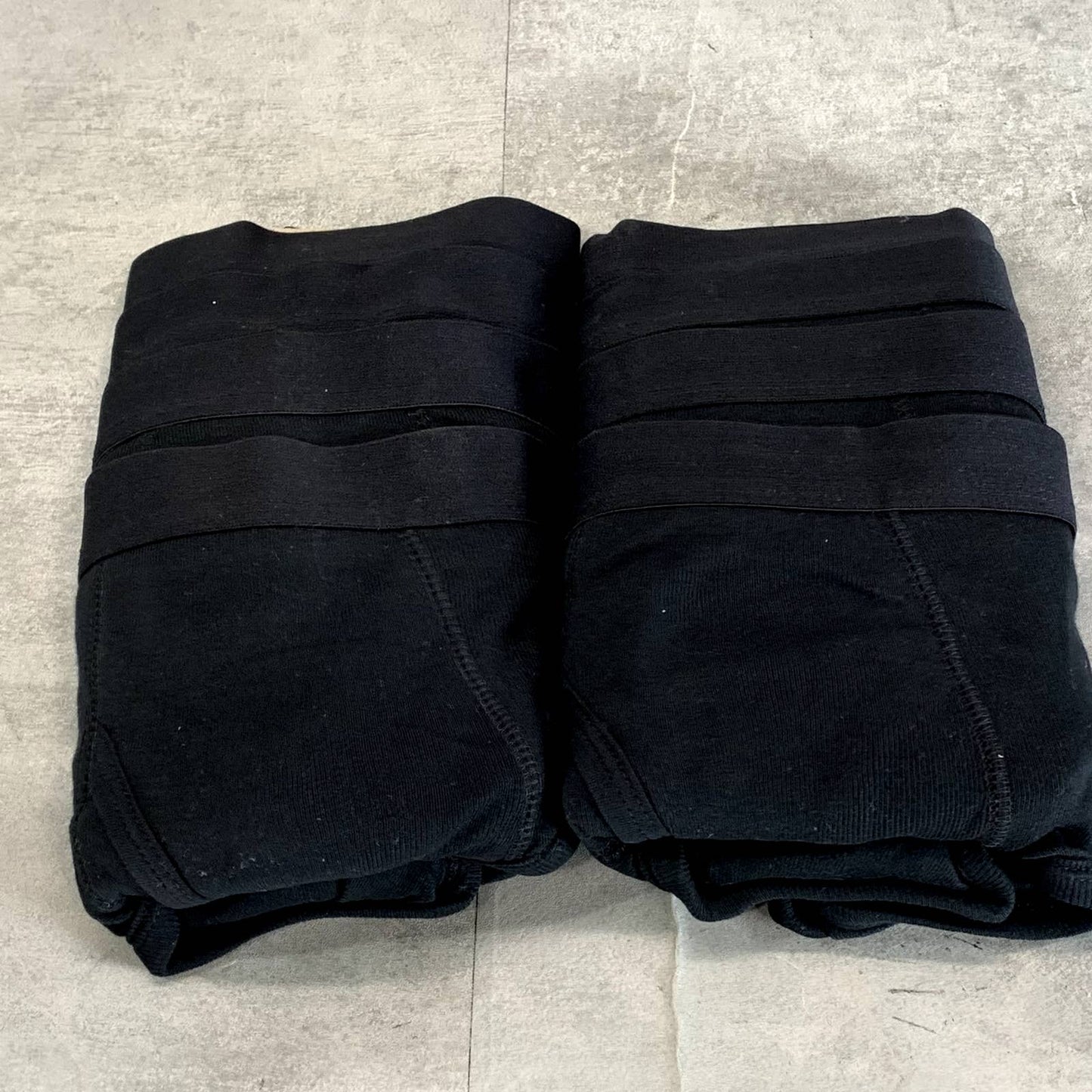 CLUB ROOM Men's Solid Black Full-Cut Tagless No-Ride Up 8-Pack Briefs SZ L