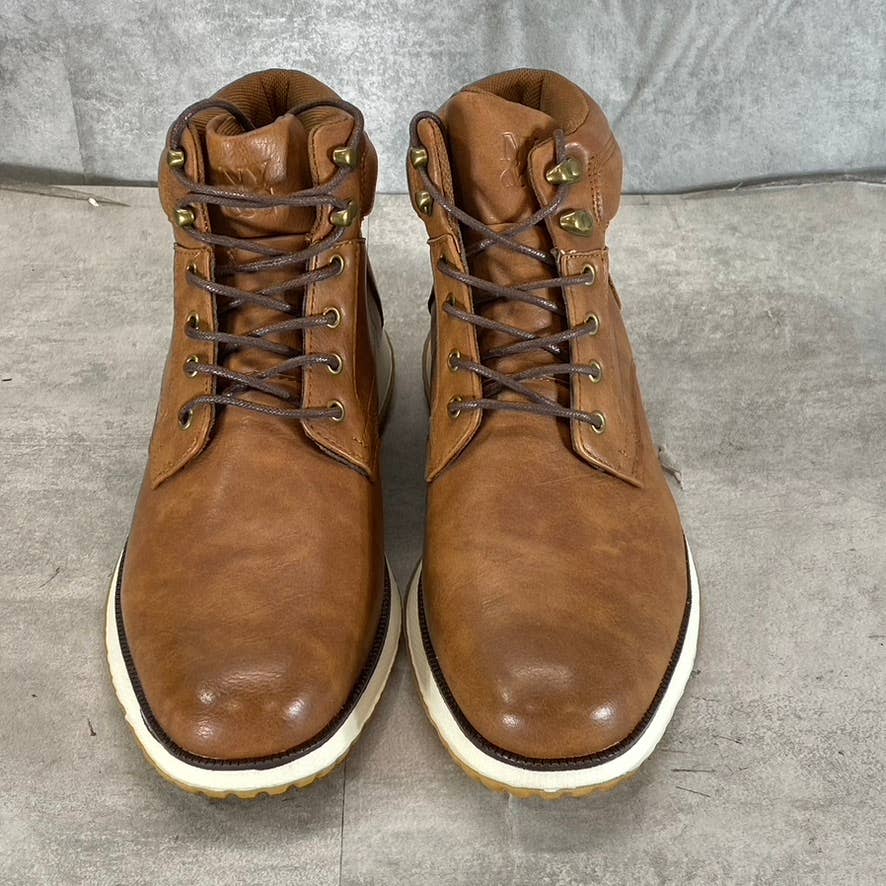 NEW YORK & COMPANY Men's Tan Gideon Lace-Up Ankle Sneaker Boot SZ 9