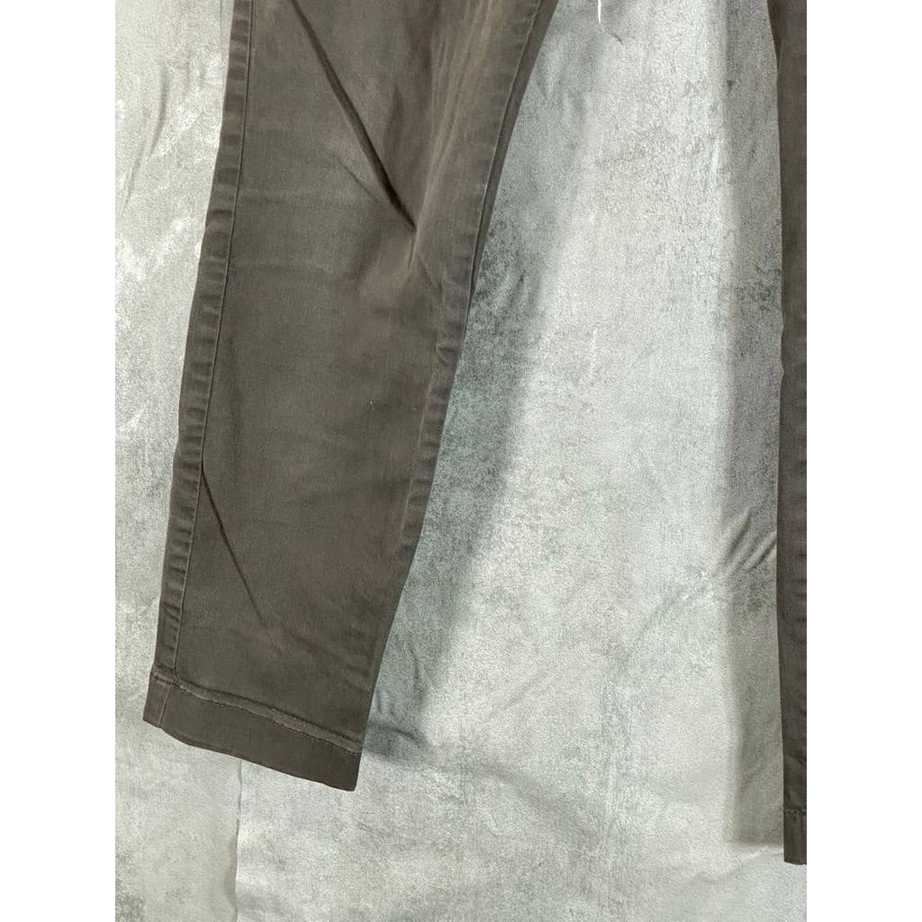 J.CREW Men's Onyx Grey 250 Stretch Skinny-Fit Chino Pants SZ 31X30