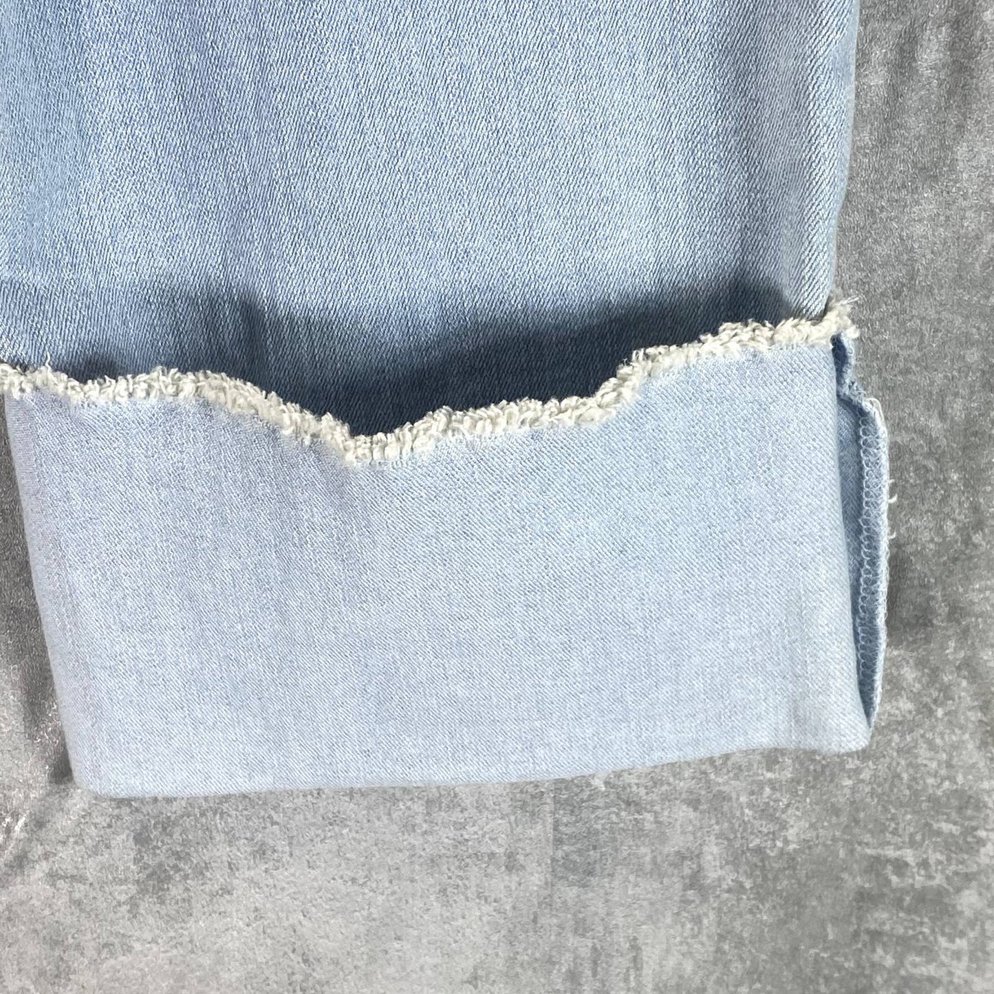 STYLE & CO Women's Petite Watch House Mid-Rise High-Cuff Capri Jeans SZ 6P