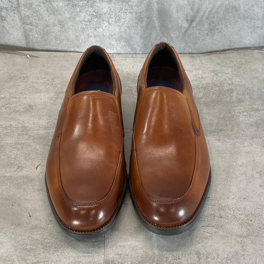 ROCKPORT Men's Wide Width Tan Total Motion Dressport Slip-On Shoes SZ 8.5W