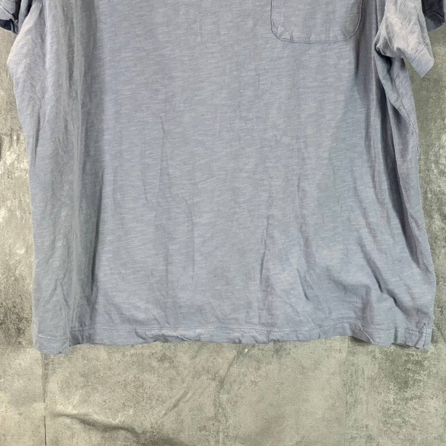 GOODFELLOW & CO Men's Foggy Blue Regular-Fit Short-Sleeve Polo Shirt SZ 2XL