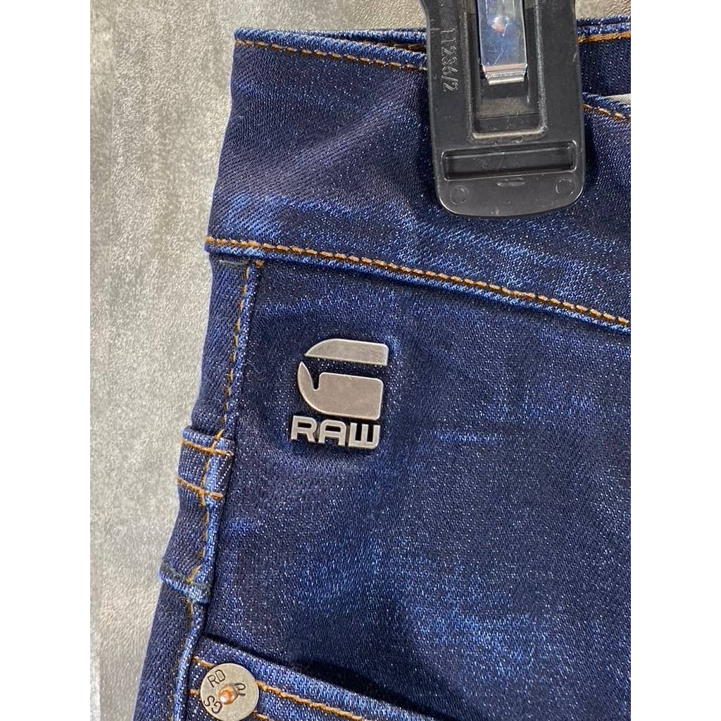 G-STAR RAW Men's Dark Aged D-Staq 5-Pocket Slim Jeans SZ 33X32