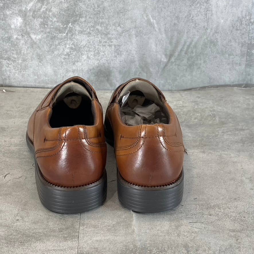 ROCKPORT Men's Wide Width Tan Total Motion Dressport Slip-On Shoes SZ 8.5W