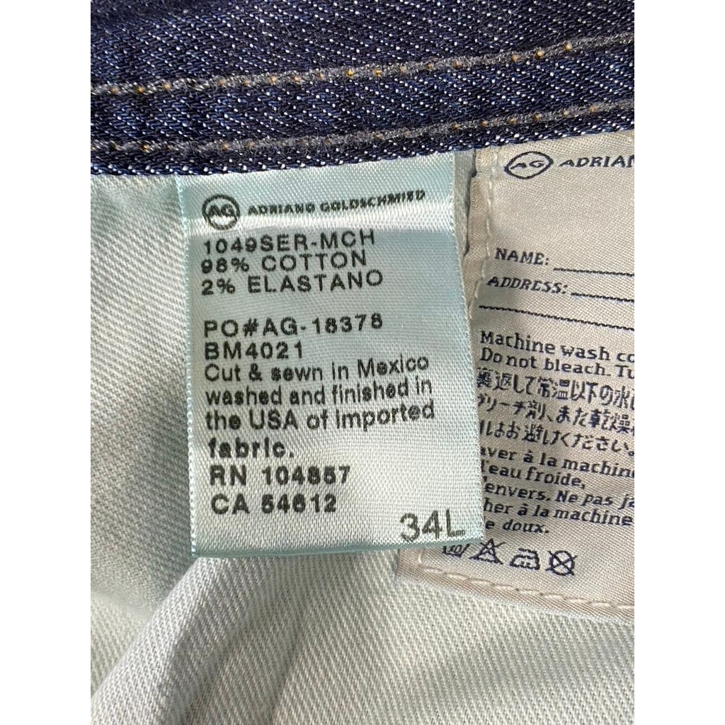AG ADRIANO GOLDSCHMIED Men's Hunts The Protege Straight Leg Denim Jeans SZ 34X30