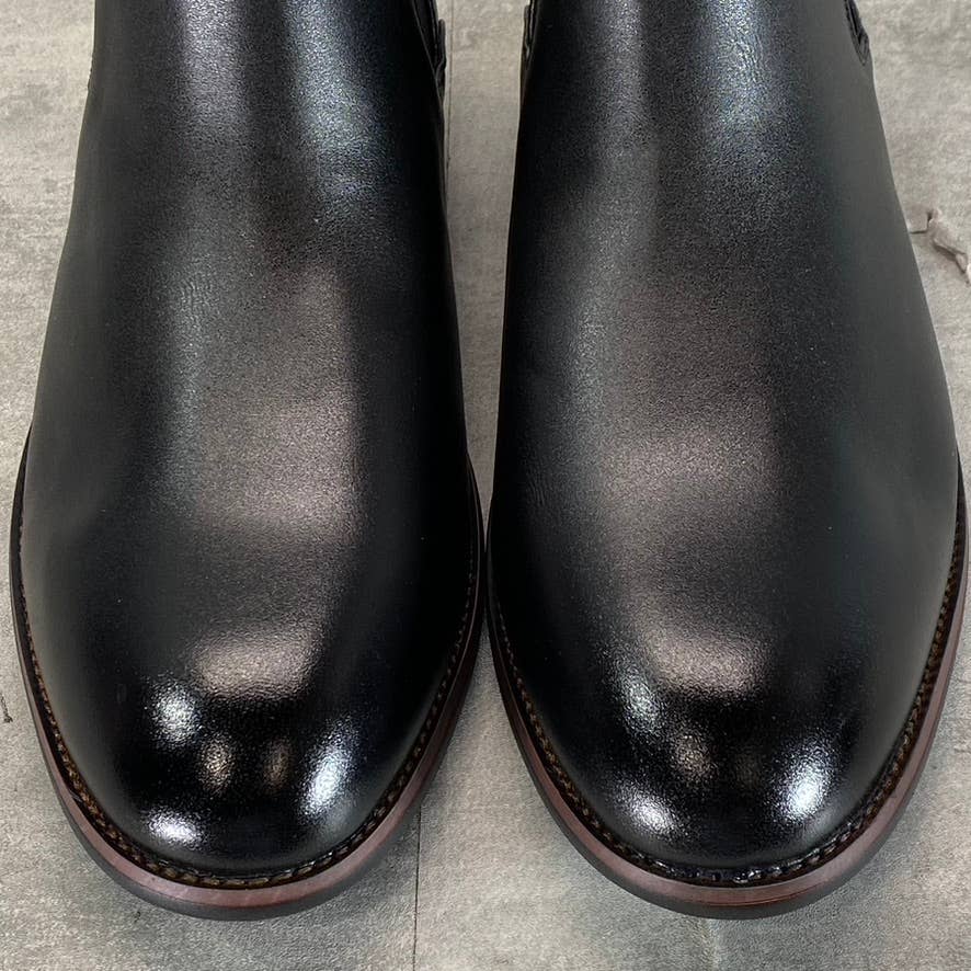 VANCE CO. Men's Wide Width Black Landon Pull-On Dress Boots SZ 11W