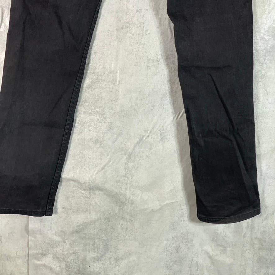 LEVI'S Men's Black Solid Slim-Fit Stretch Flex Jeans SZ 29X30