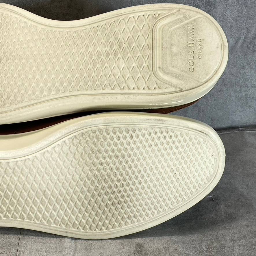 COLE HAAN ZeroGrand Men's British Tan/Ivory Wingtip Lace-Up Oxford Sneakers 13