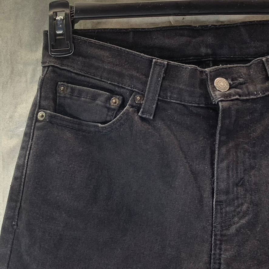 LEVI'S Men's Black Solid Slim-Fit Stretch Flex Jeans SZ 29X30