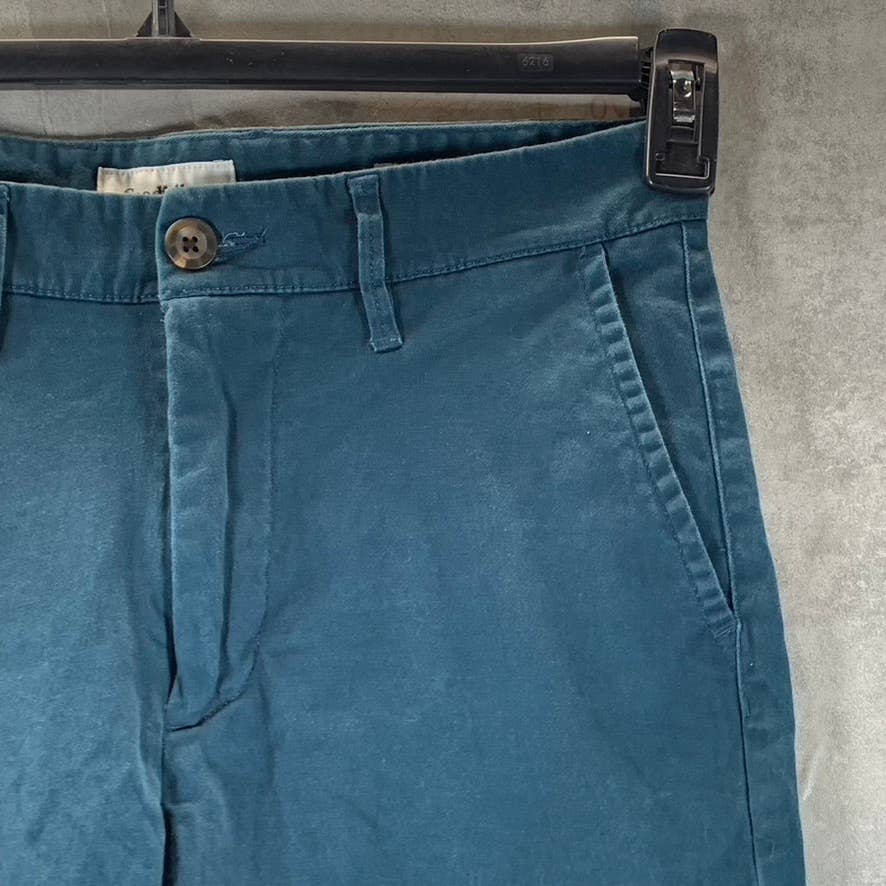 GOODFELLOW & CO Men's Frothy Blue Skinny-Fit Hennepin Chino Pants SZ 30X32