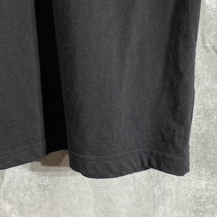 CALVIN KLEIN Men's Black/White Logo Graphic Short Sleeve Crewneck T-Shirt SZ XL
