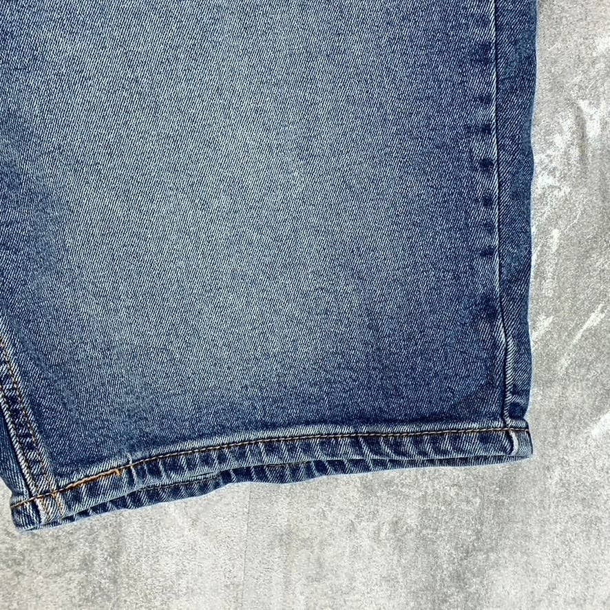 LEVI'S Men's Medium Wash 541 Athletic Taper 11" Denim Shorts SZ 36