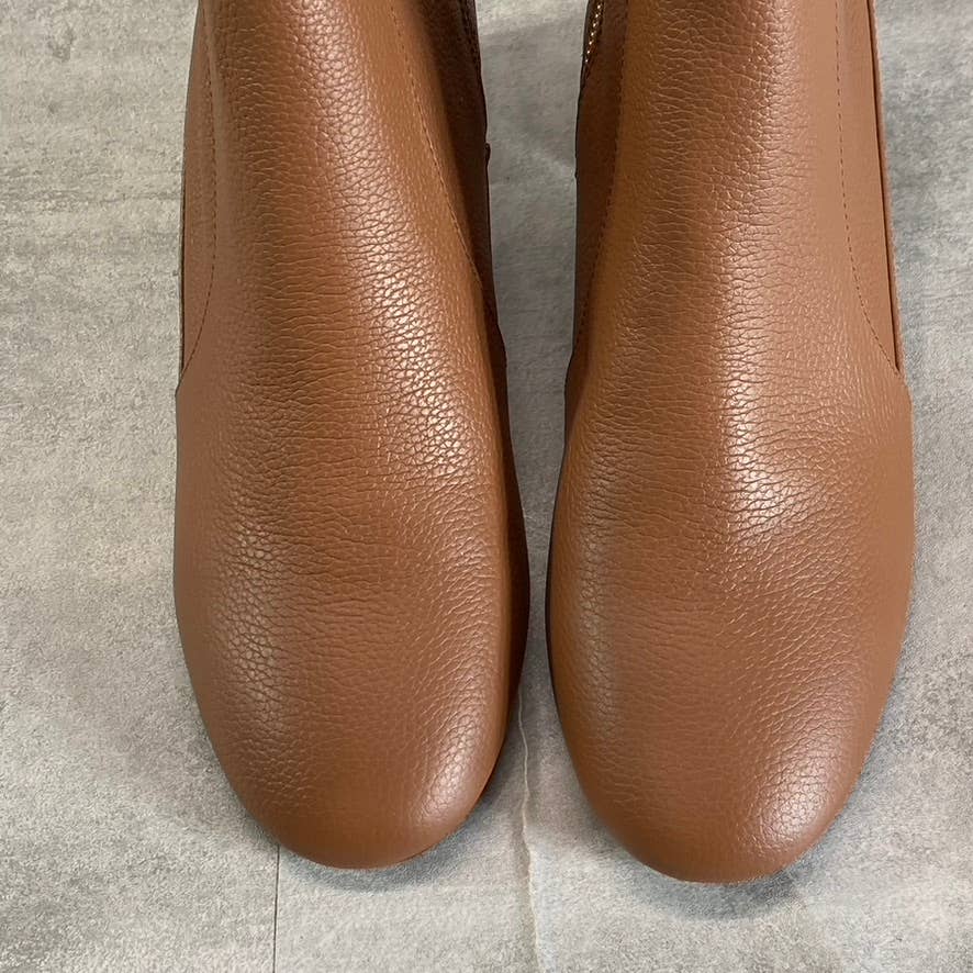 JACK ROGERS Women's Mocha Berkley Water Resistant Block-Heel Booties SZ 8.5