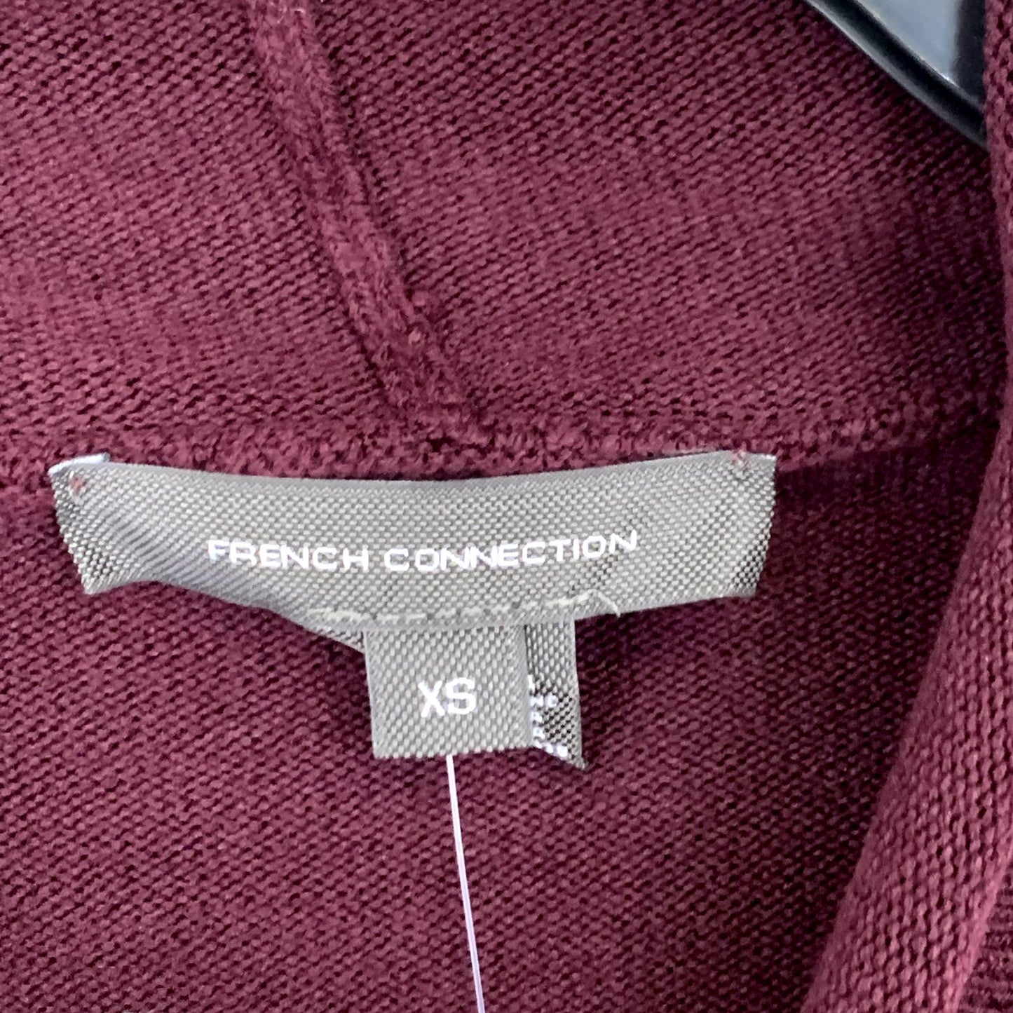 FRENCH CONNECTION Wine Turtleneck Long Sleeve Pullover Sweater SZ XS