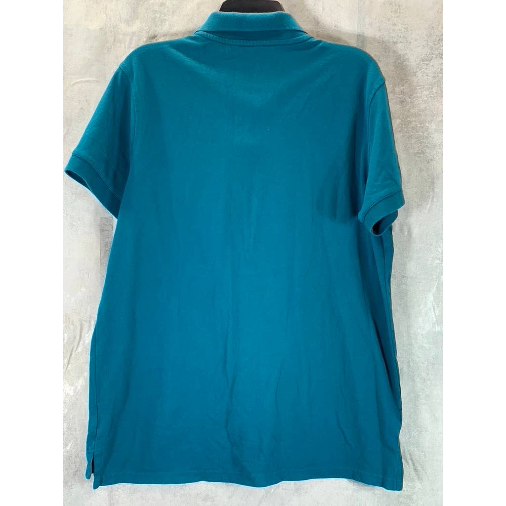 GOODFELLOW & CO Men's Costal Wave Loring Standard-Fit Polo Shirt SZ L