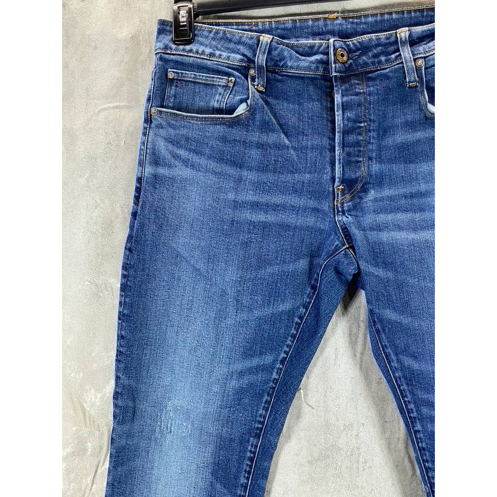 G-STAR RAW Men's Faded Niagara 3301 Slim-Fit Jeans SZ 33X32