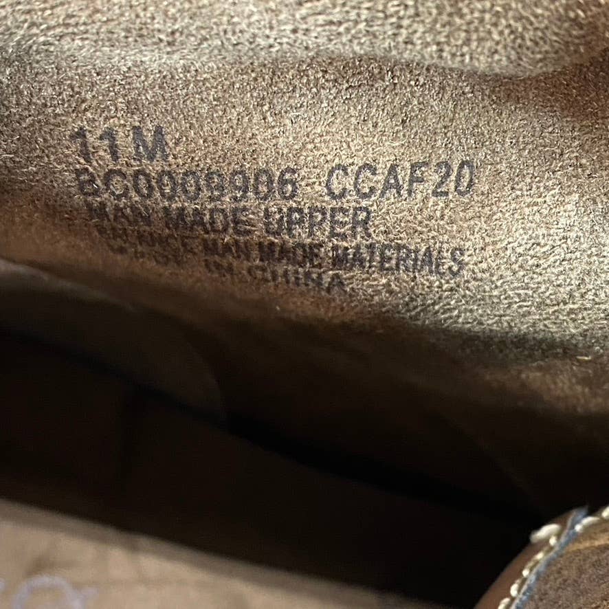 BOC Women's Brown Faux-Leather Alyssa Comfort Lace-Up Ankle Boots SZ 11