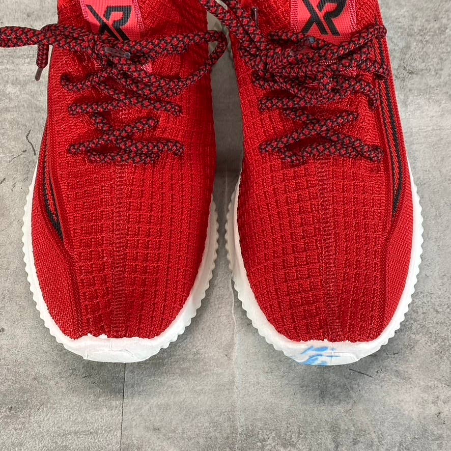 XRAY FOOTWEAR Men's Red Knit Breathable Niko Lace-Up Sneakers SZ 7.5