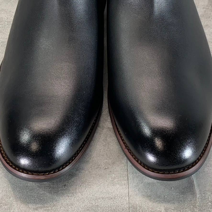 VANCE CO. Men's Wide Width Black Landon Pull-On Dress Boots SZ 12W