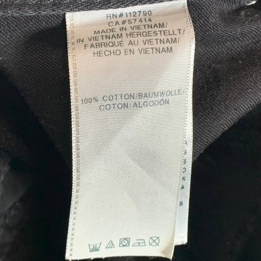 TRUE RELIGION Men's Black Straight-Fit Flap Pockets Cotton Jeans SZ 33X32