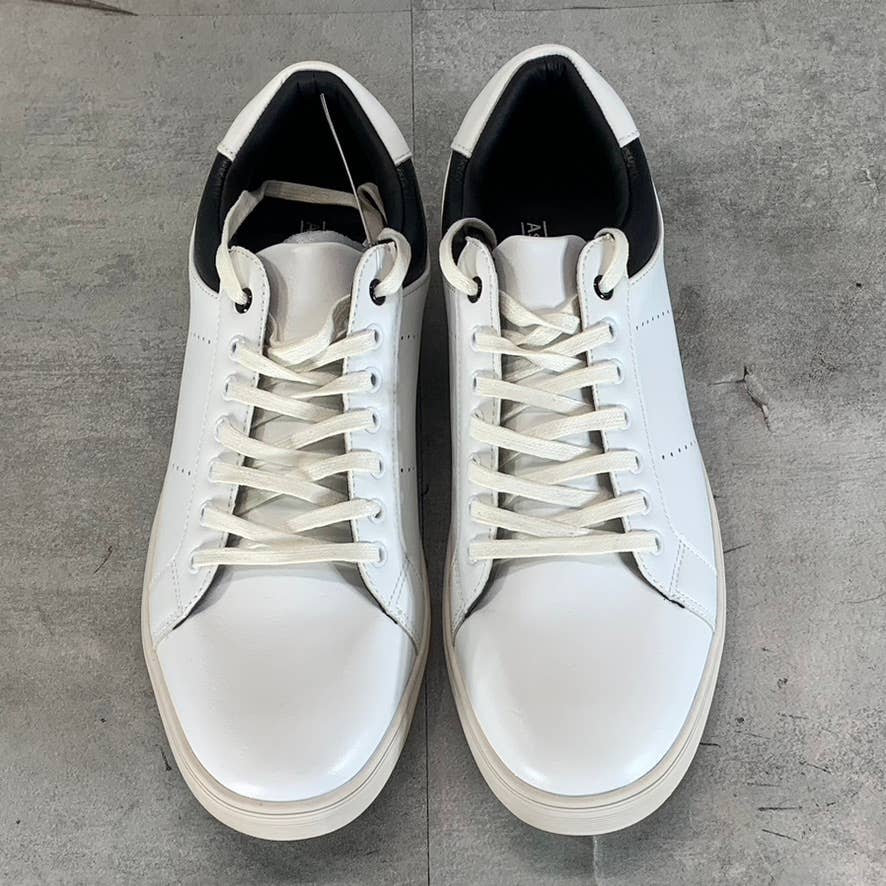 ASTON MARC Men's White Stallion Comfort Court Lace-Up Sneakers SZ 9