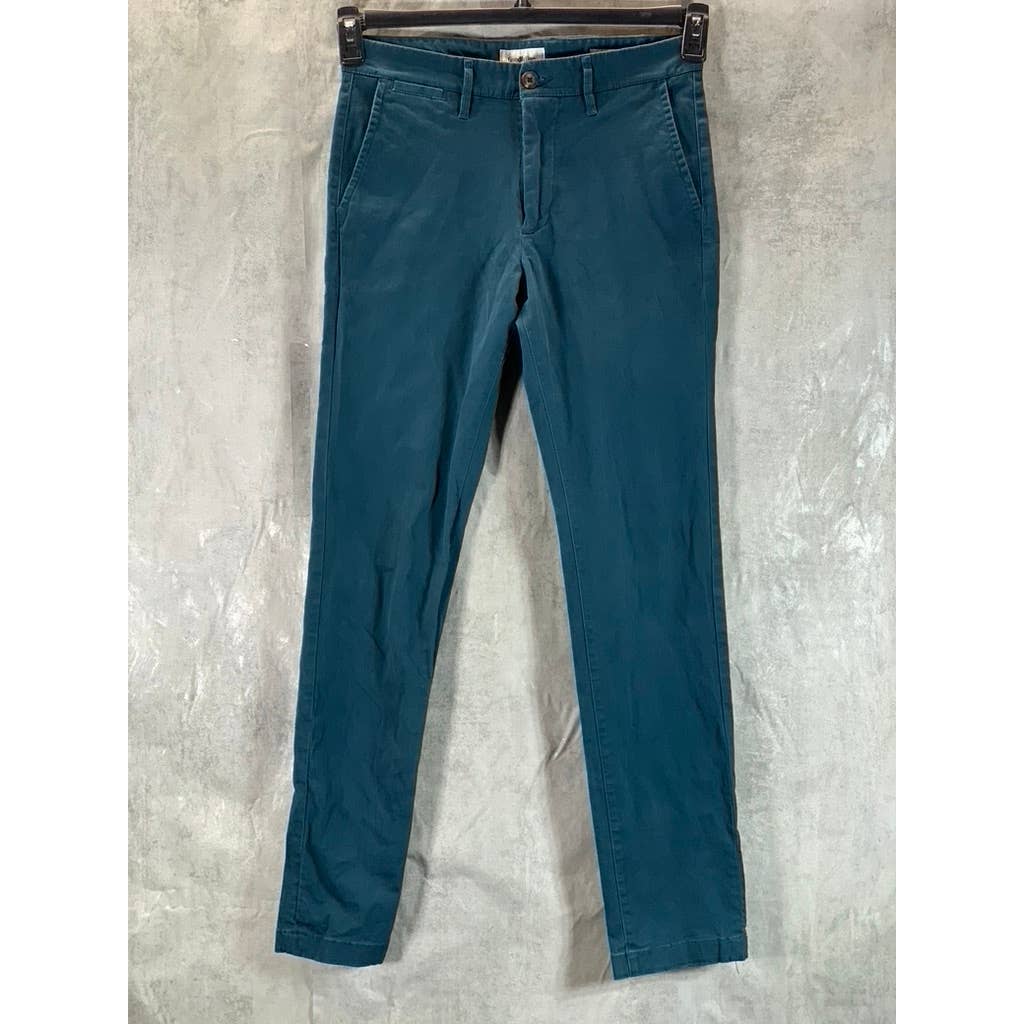 GOODFELLOW & CO Men's Frothy Blue Skinny-Fit Hennepin Chino Pants SZ 30X32