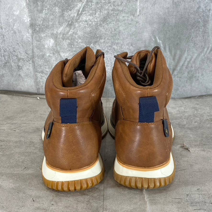 NEW YORK & COMPANY Men's Tan Gideon Lace-Up Ankle Sneaker Boot SZ 9