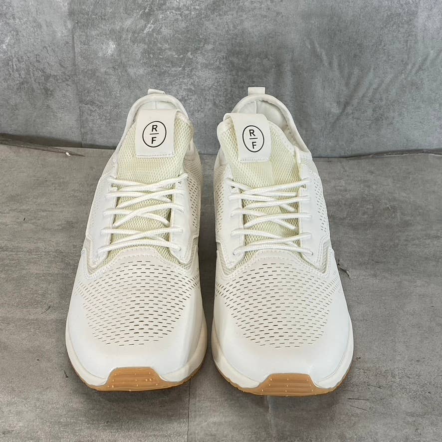 RESERVED FOOTWEAR NEW YORK Men's White The Chantrey Lace-Up Sneakers SZ 10.5