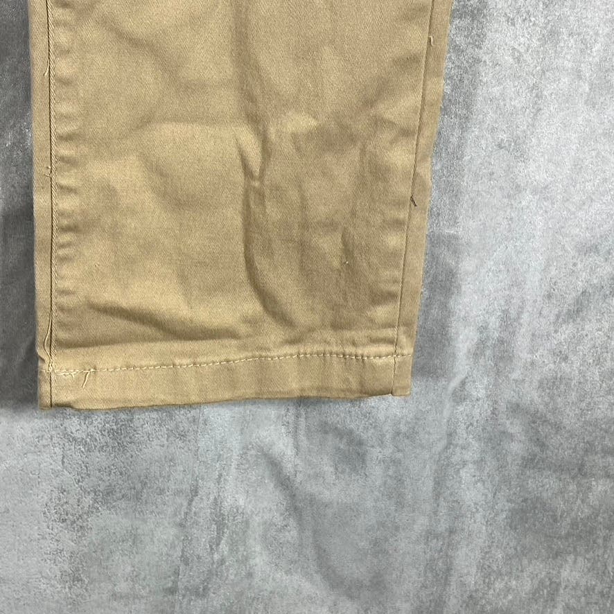 GALXY By HARVIC Men's Tan Straight-Leg Chino Pants SZ 32X32