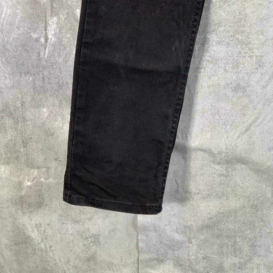 LEVI'S Men's Black Solid Slim-Fit Stretch Flex Jeans SZ 29X30