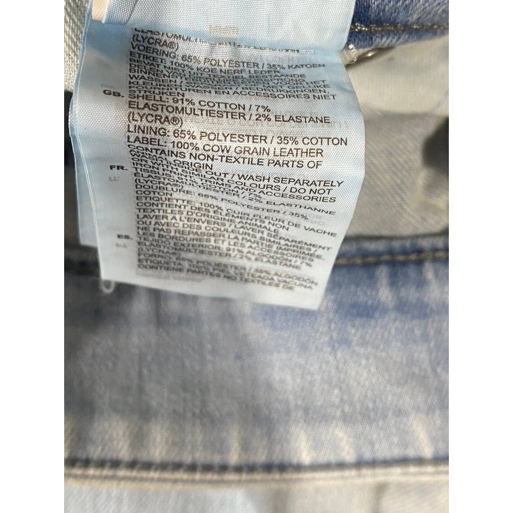 G-STAR RAW Men's Sun Faded Topaz Blue 5620 3D ZIP Knee Skinny Jeans SZ 32X32